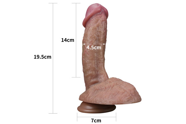 Kích thước khủng dương vật giả Lovetoy Dual LV411051  Kích thước khủng dương vật giả Lovetoy Dual LV411051