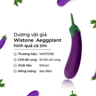 Dương vật giả ngụy trang hình trái cà tím
