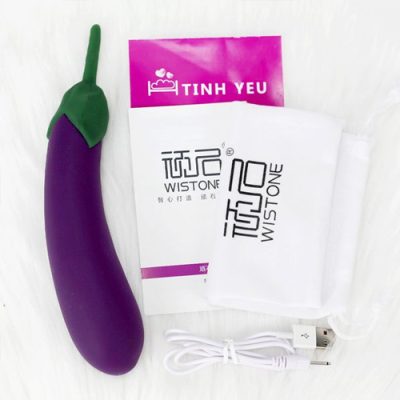 Dương vật giả ngụy trang hình trái cà tím