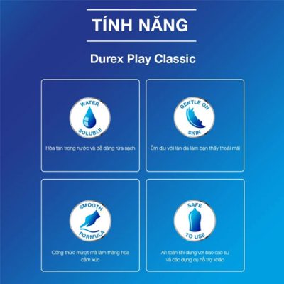 Gel bôi trơn Durex play classic