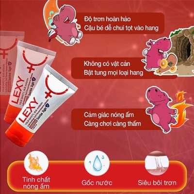 Gel bôi trơn Lexy