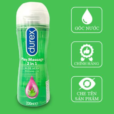 Gel bôi trơn Play Massage Aloe