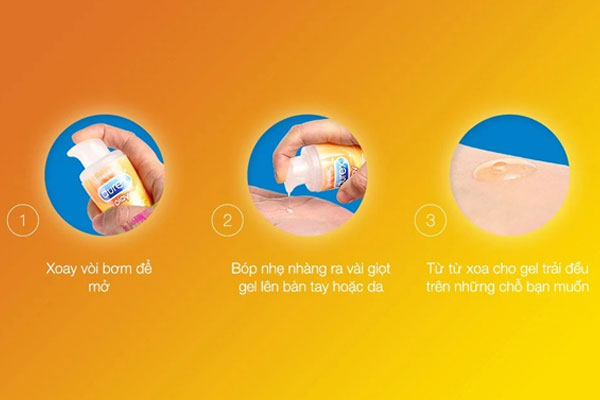 Cách bước sử dụng gel bôi trơn Play Warming đơn giản