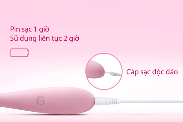 Tốc độ sạc nhanh và sử dụng trong vài giờ liên tục Tốc độ sạc nhanh và sử dụng trong vài giờ liên tục