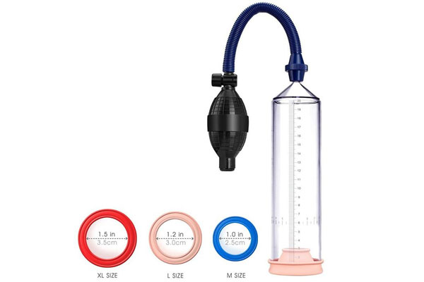 Ron cao su với 3 kích thước khác nhau giúp phù hợp với mọi kích thước