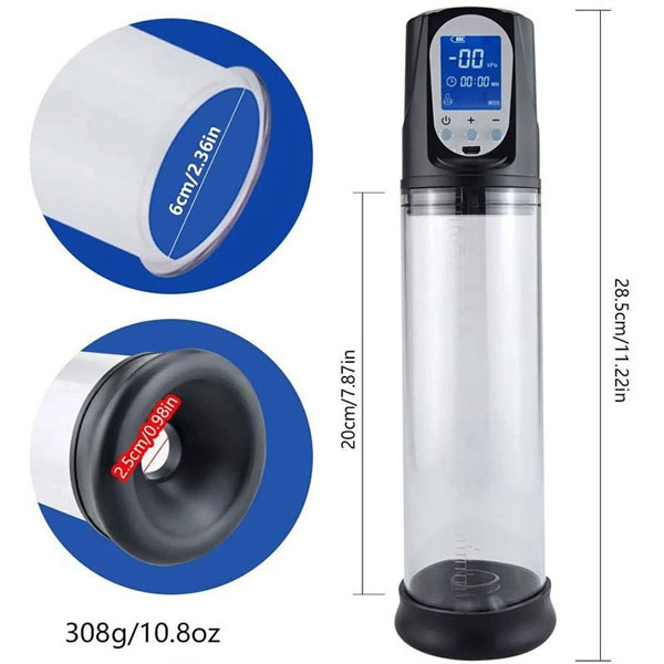 Kích thước chi tiết máy tập dương vật tự động MT21