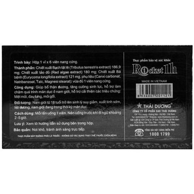 Viên uống Rocket 1h 
