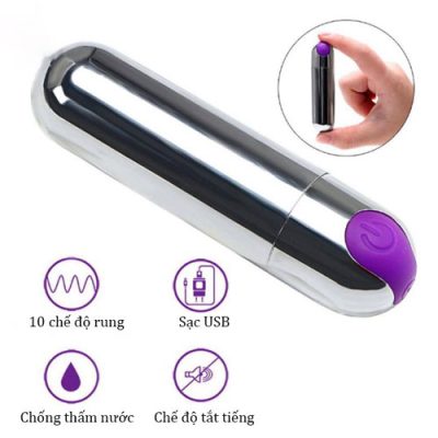 Trứng Rung Inox Mini