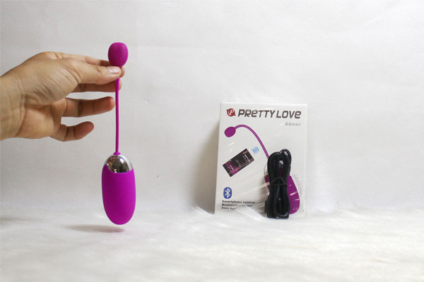 Sản phẩm trứng rung được làm từ chất liệu silicon và ABS cao cấp.