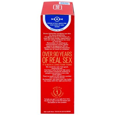 Thiết kế dễ dàng đeo bao khi quan hệ