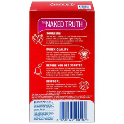 Nguồn gốc uy tín đến từ thương hiệu Durex nổi tiếng toàn cầu