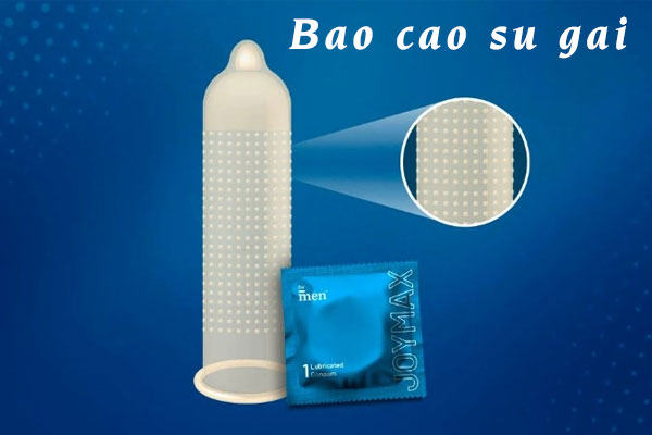 Bao cao su có gai là công cụ hỗ trợ tình dục được thiết kế độc đáo