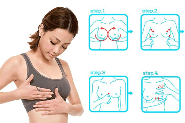 Xoa bóp thường xuyên giúp da vùng ngực trở nên hồng hào Xoa bóp thường xuyên giúp da vùng ngực trở nên hồng hào